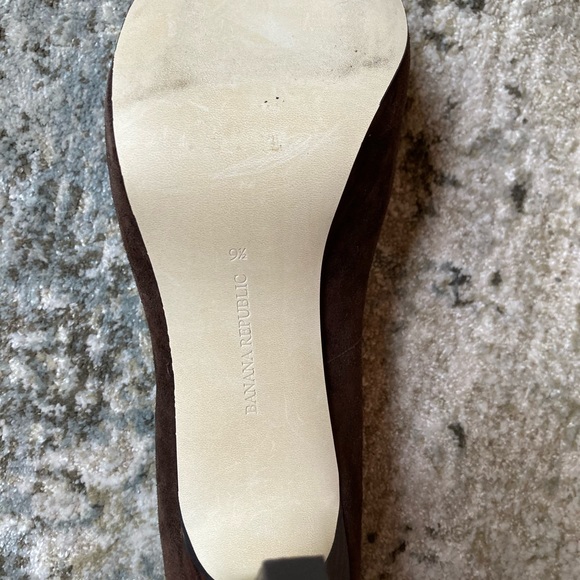 Suede platform heels Banana Republic - Picture 3 of 6